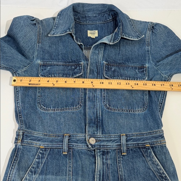 Citizens Of Humanity Miki Wide Leg Denim Jean Jumpsuit Size 8 Lovely Wash EUC - Picture 10 of 17